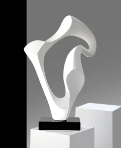 Abstract Resin Sculpture