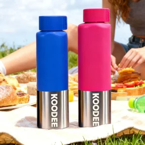 Square Shape Stainless Steel Sport Water Bottle 500ml