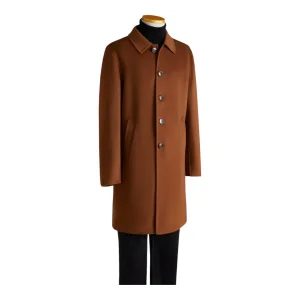 Double Breasted Wool Overcoat