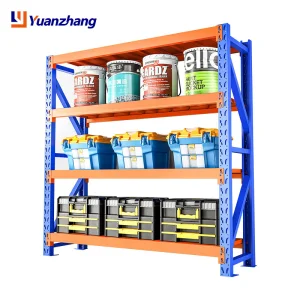 Industrial Steel Storage Racks, Customizable Height, Electrostatic Coated Anti-Rust & Anti-Corrosion Universal Shelving