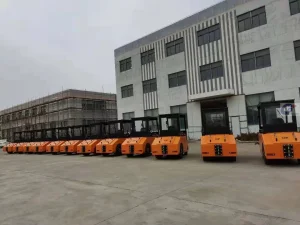 High Efficiency 8-10 Ton Three Wheels Mini Electric Tow Tractor (TG30, TG40, TG50, TG60, TG80, TG150)