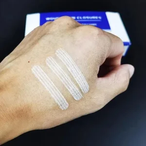 شرائط إغلاق الجروح المرنة عالية الجودة للاستخدام الطبي disposable من SJ، شرائط إغلاق الجلد، وسادات العناية بالجروح