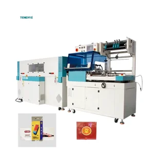 Máquina de Embalagem com Encolhimento Térmico Automático Total