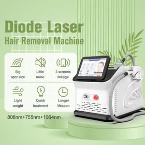 2026 Professional Fast Effective High Strength 808nm 755nm Wavelengths Diode Laser Hair Removal Machine