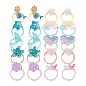 Gentle No-Damage Elastic Children Hair Ties