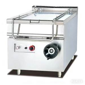 Industrial Gas Tilting Braising Pan Gas Stainless Steel Construction Tilting Saut&eacute; Pan for High Efficiency Cooking Stir Frying