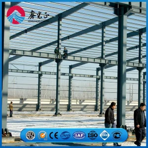 Roof Maintenance Walkway Safety Arrangement Prefab/Prefabricated Metal Construction Steel Structure Storage Warehouse