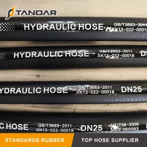 High Pressure Flexible Hydraulic Rubber Transmission Oil Cooler Hose