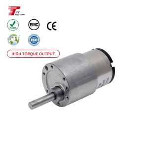 TT MOTOR Geared Dc Brush Motor 12v 120 Rpm for Radiator Fan