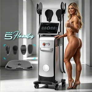 Aesthetic Salon 8500W Neo RFing 4 5 Handles SPRT EMSLIM HIEMT Fat Burning Muscle Skin Analysis SPRT Neo Sculpt Machine