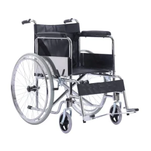 Medical Steel Manual Folding Wheelchair 809 for Physical Therapy/Hospital Use