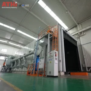 Innovative Robust Safe Pneumatic Fan Suction Room Sand Blasting Chamber Cleaning Machine