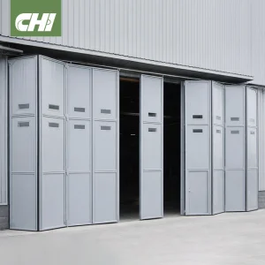 CHI Waterproof Foldable Aluminum Alloy Hangar Door System