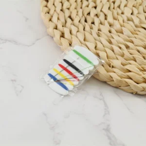 Kit de costura desechable para uso de invitados con características de seguridad