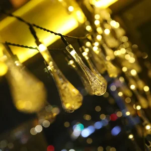 Luzes de Cordão Gota de Água