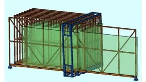 J Innovative Drawer Type Glass Storage Facility