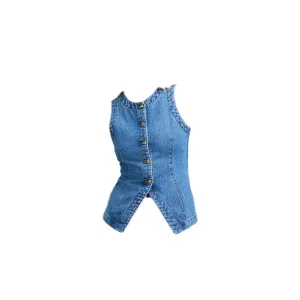 2025 Summer Vintage Women's Denim Vest