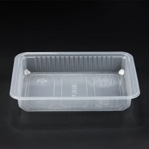 PP Ready Meal Tray Frozen Chicken Blister Tray PP Plastic Food for Supermarket Shop Store Use