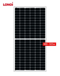 1480 Longi Jinko Perc Monocrystalline Panneau Solaire 470W 480W 500W 505W Solar Panel Module