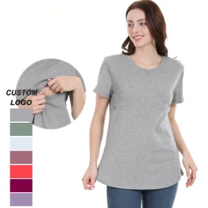 Wholesale Plus Size Summer Maternity T Shirt