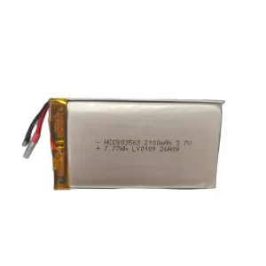 Customized 3.7V Polymer Lithium Battery