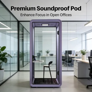 Portable Soundproof Office Pod Live Streaming