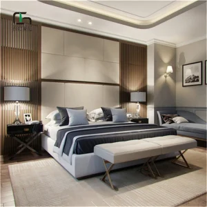 Custom High End Modern Bedroom Set Hotel Furniture