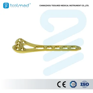 Multi-Axial Distal Radius Plam Locking Titanium Plate Volar Locking Compression Bone Plate (VA)