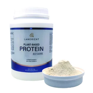 OEM Supplement Superfoods Green Organic Plant Based Pea Isolate Vegan Adult Beauty Protein Powder Wholesale