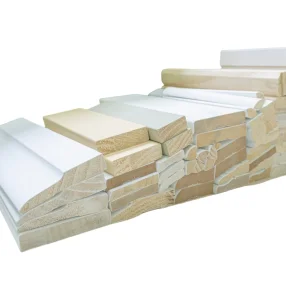 White Finger Jointed S3s Boards Waterproof Mouldings