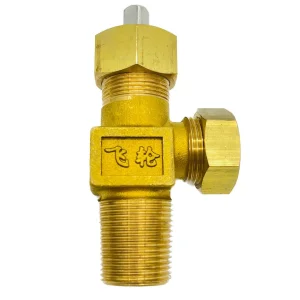 Chlorine Gas Cylinder Valve Qf-10 in Needle Type G3/4 Thread
