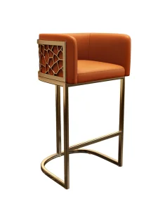 Modern Steel Bar Stool