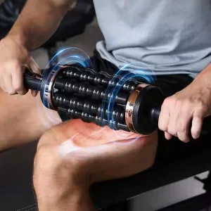 New Rechargeable Deep Tissue Vibrating Auto Massage Rollers