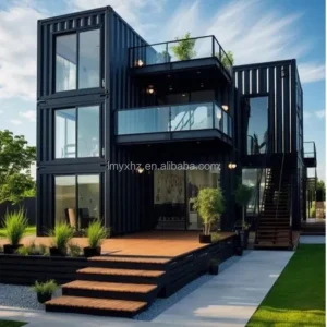 Portable Steel Luxury Prefab Container House