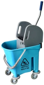 Down Press Floor Cleaning Plastic Bucket Mop Cleaning Trolley