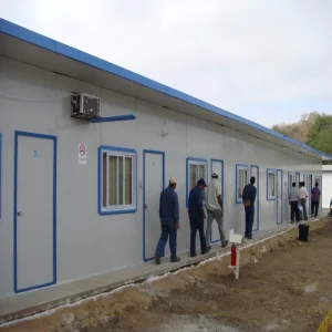 Centro de Fitness de Campo de Trabajo Casa Prefabricada Modular Enfocada en el Bienestar