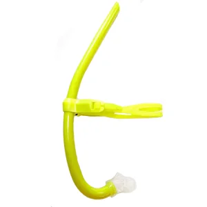 Dry Top Swimmer Snorkel for Youth Centeral Front Snorkel Gear Swimming Training Equipment