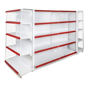 Light-Duty Metal Gondola Shelves