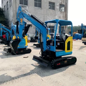 Retractable Tracks Reinforced Chassis Meeting Multi Scenario Needs 2.6 Ton Diesel Mini Excavator for Building Foundation Construction