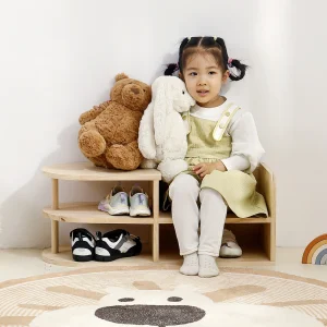 Wholesale Children's Wooden Shoe Bench