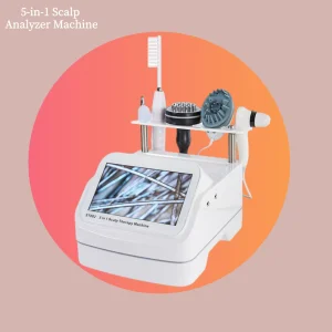 2026 5-in-1 High Frequency Scalp Analyzer &amp; Hair Growth Massage Machine, Anti-Hair Loss Therapy Device for Salon/Home Use