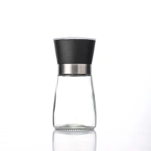 Manual Glass Bottles Spice Mill