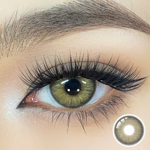 Venus Brown Yearly Contact Lenses Accept Customized Light Brown Eyewear Fashion Contact Lens