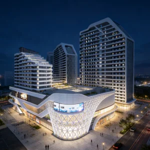 Steel Frame Hotel Architecture