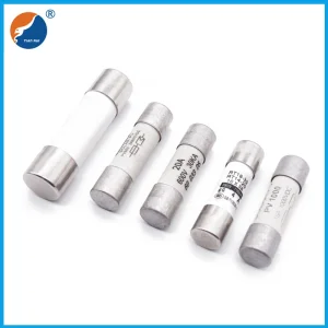 6X30mm 10X38mm High Voltage PV Photovoltaic Solar Tube Fuse