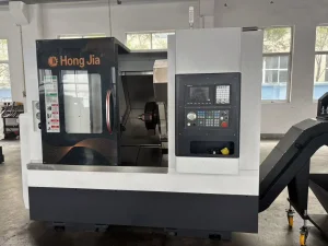 Durable Stainless Steel Valve Processing Lathe Featuring Taiwan Syntec Control System