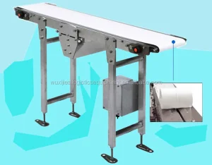 Shuttle Type Food Belt Conveyor For Pitch Supply