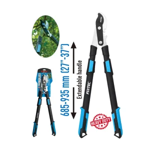 Fixtec Tree Branch Cutting Tools Extendable Pruning Shear Bypass Lopper Telescopic Lopper