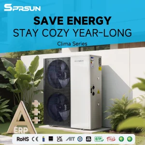 CE Mcs CB RoHS a+++ Residential Commercial Air to Water Heat Pump Water Heaters R32