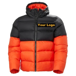Men's Hooded Puffer Down Jacket Warm Winter Outdoor Padded Coat